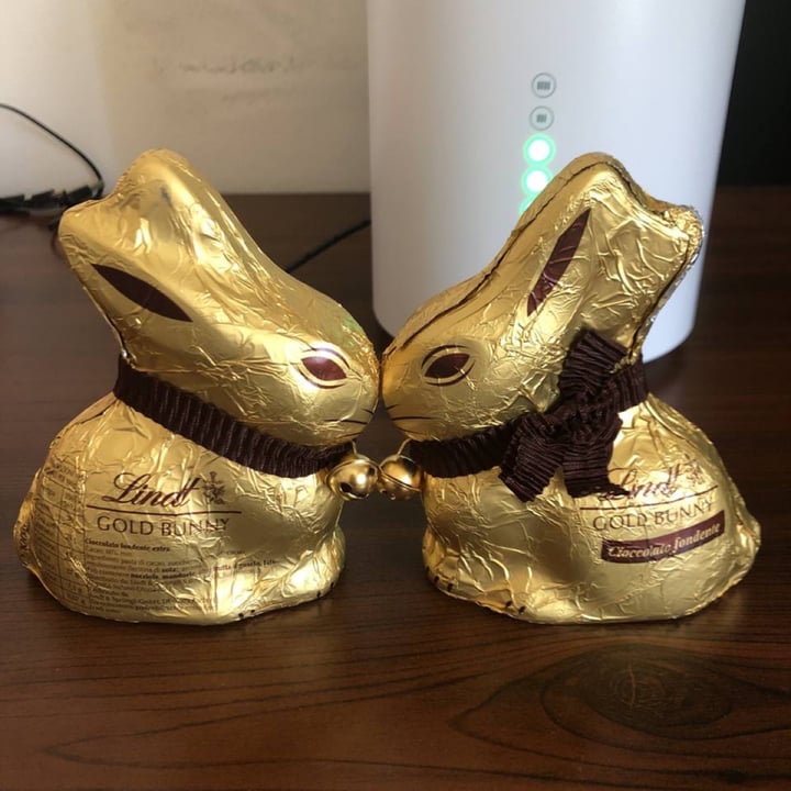 Lindt Gold Bunny Dark Chocolate Review abillion