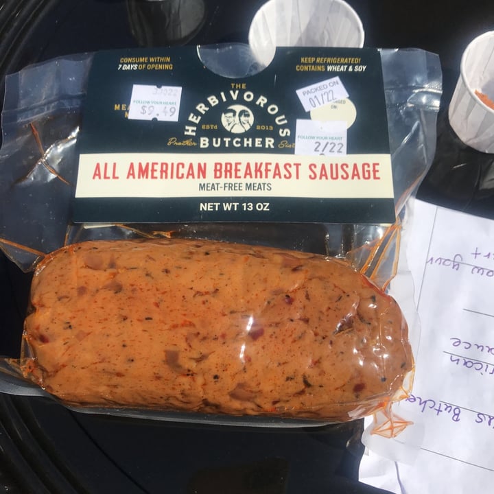 The Herbivore Kitchen American breakfast sausage Review abillion