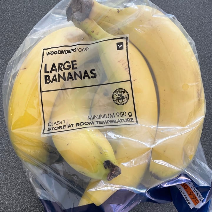 Woolworths Food Large bananas Review abillion