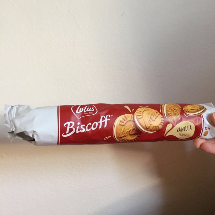 Lotus Biscoff Cream Biscuits Vanilla Flavour Review abillion