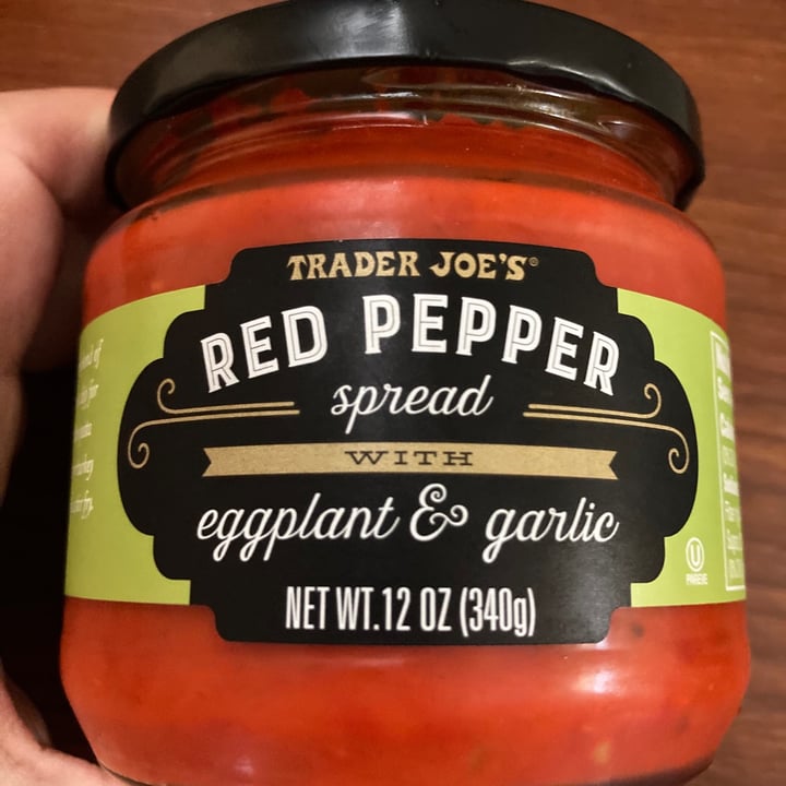 Trader Joe's Red Pepper Spread with Eggplant and Garlic Review | abillion