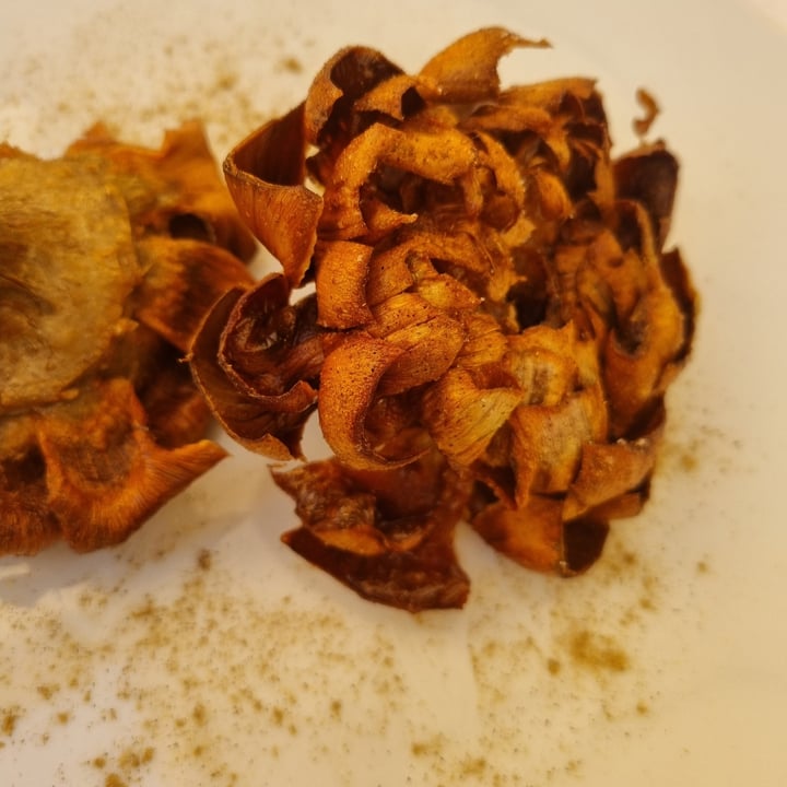 review photo of Ristorante Percorsi al Vecchio Ponte Carciofo fritto topinambur e liquirizia shared by @mikysib on 26 Mar 2022 - review