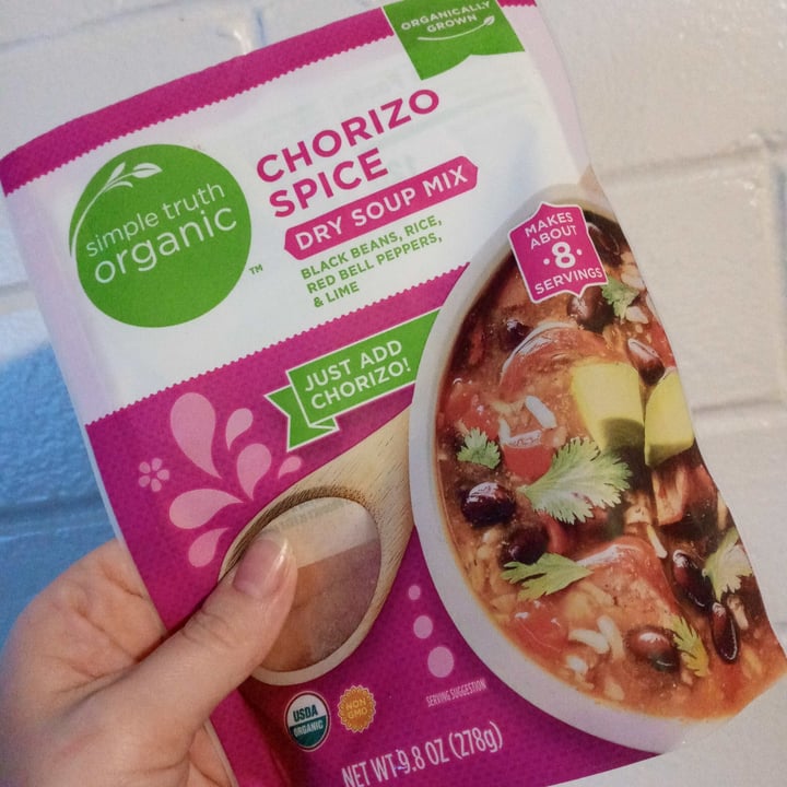 Simple Truth Chorizo spice dry soup mix Review abillion