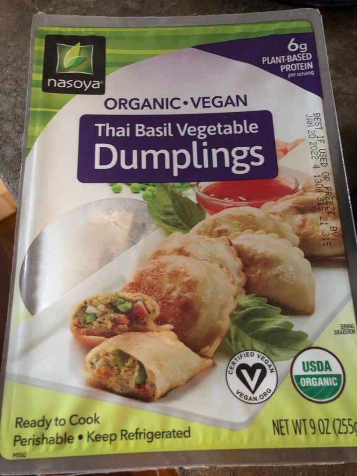 Nasoya Thai Basil Vegetable Dumplings Review abillion