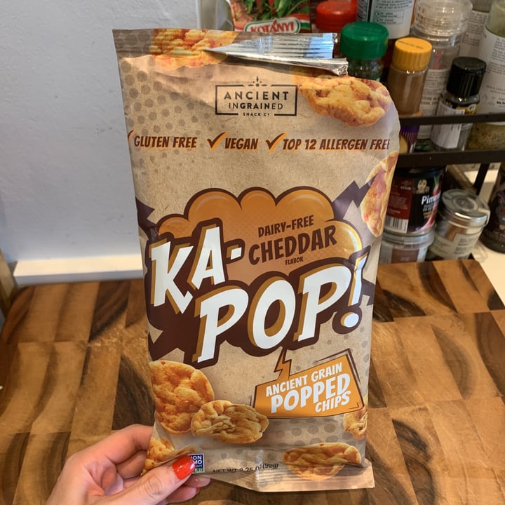 KaPop Dairy Fredd Cheddar Popped Chips Review abillion