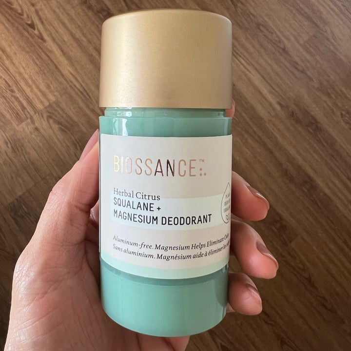 Biossance Squalane + Magnesium Deodorant Review abillion