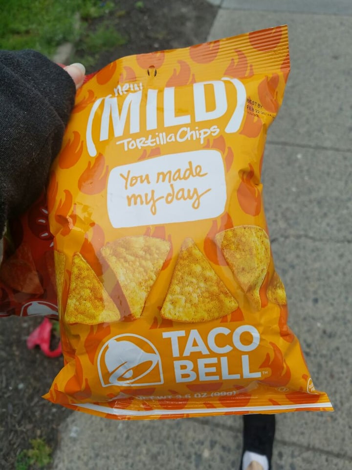Taco Bell Mild Tortilla Chips Review abillion
