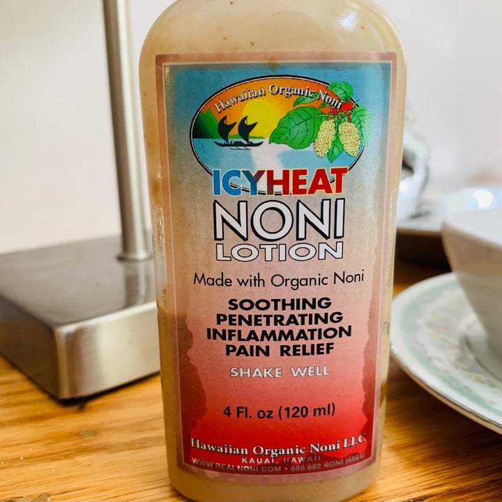 Hawaiian Organic Icy Heat Noni Lotion Review abillion