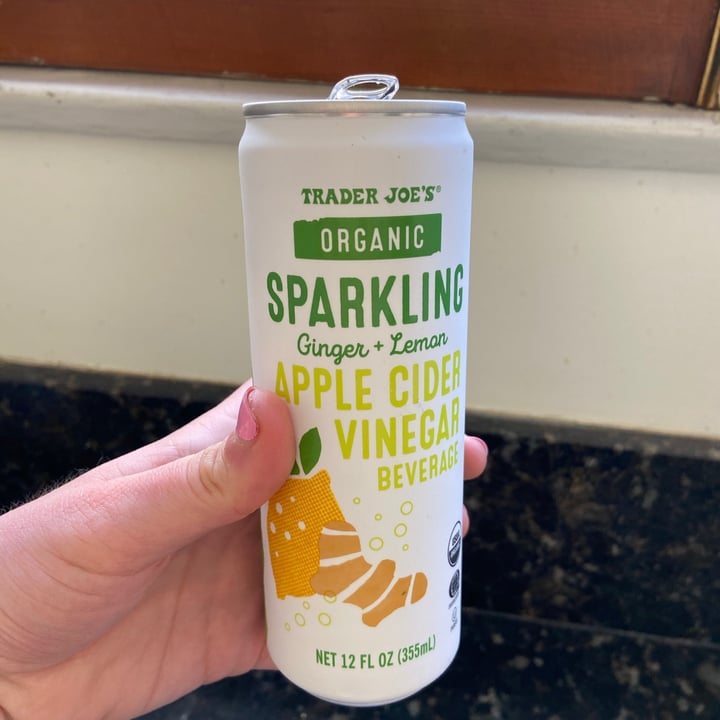 Trader Joe's Sparkling Lemon & Ginger Apple Cider Vinegar Beverage