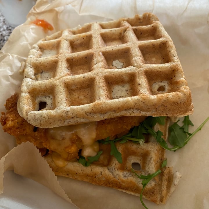 Lucky Lemon Bakery Kokomo, United States Chickun and Waffles Sandwich