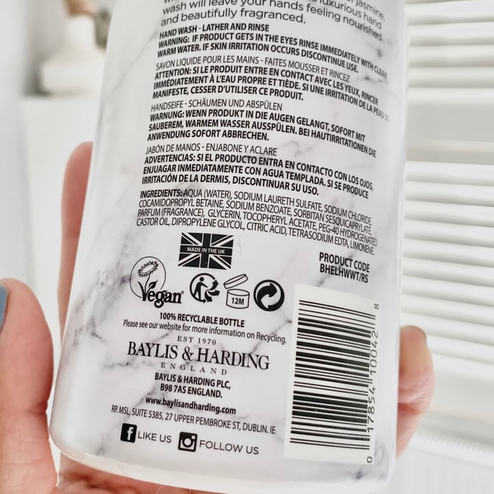 review photo of Baylis & Harding White tea and neroli luxury handwash shared by @immira on 10 Sep 2021 - review