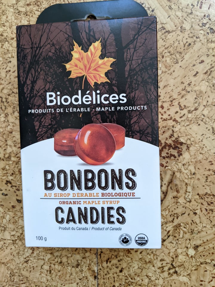 Biodélices Organic Maple Syrup Candies Reviews abillion