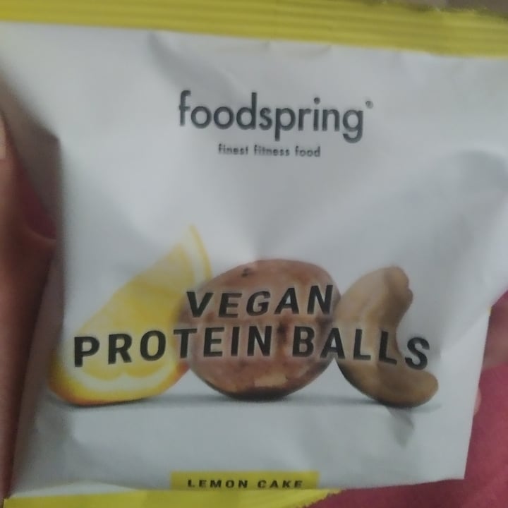 Foodspring Vegan Protein Balls (Lemon Cake) Review abillion