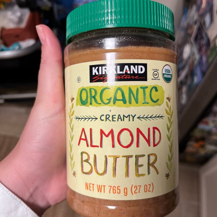 Kirkland Signature Organic Creamy Almond Butter Review abillion