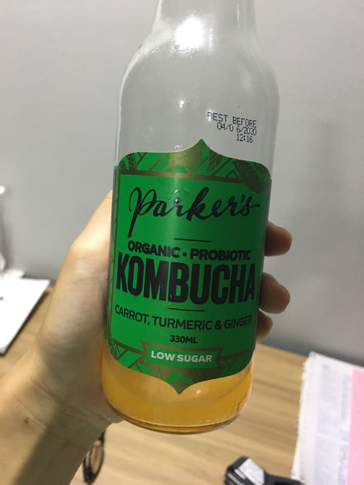 parker’s carrot, turmeric and ginger kombucha Review abillion