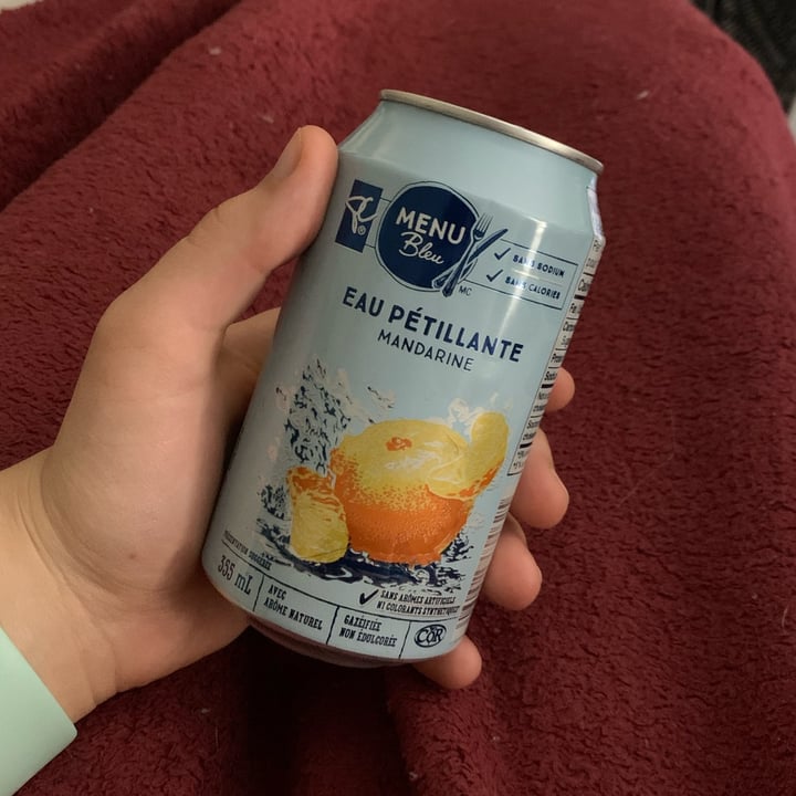 PC Blue Menu Mandarin Orange Sparkling Water Review abillion