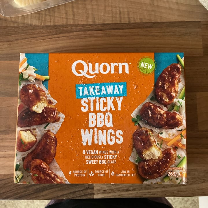 Quorn sticky bbq wings Review abillion