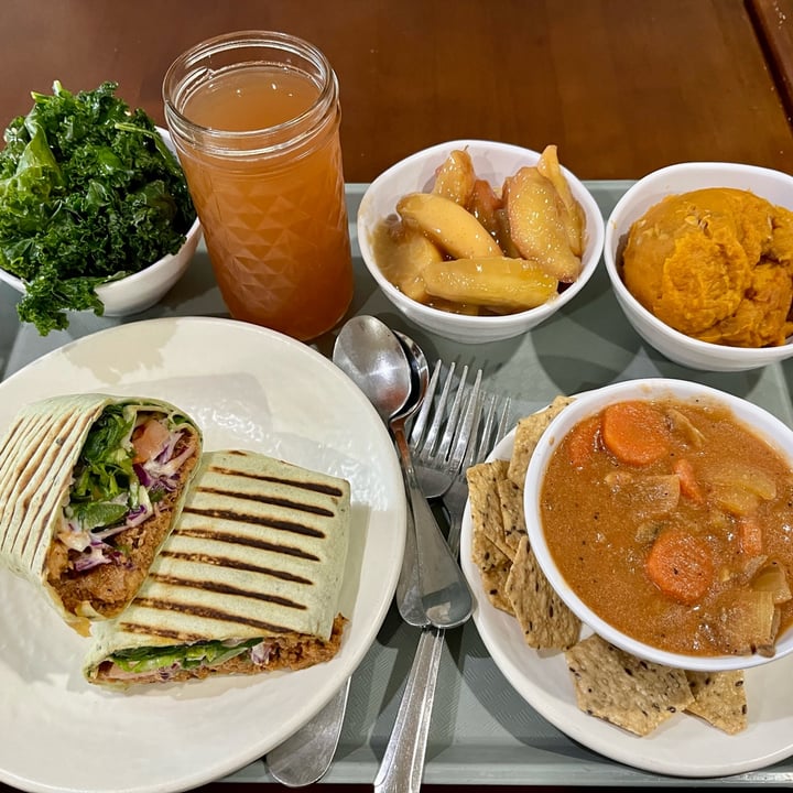 Sunflower Cafe South Nashville, Nashville, United States BBQ Wrap