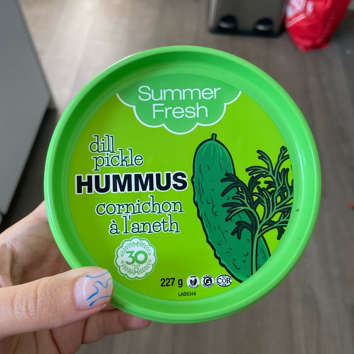 Summer Fresh Dill Pickle Hummus Review abillion