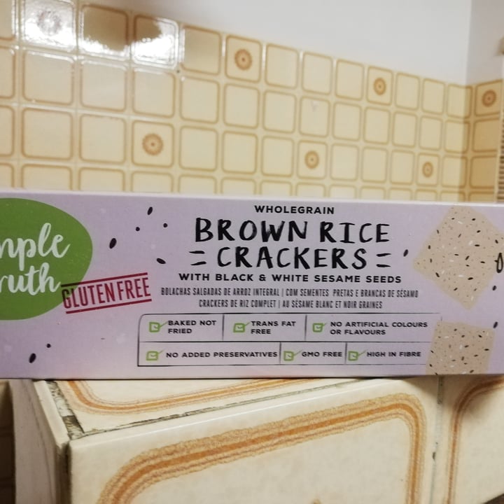 Simple Truth Brown rice crackers Reviews abillion