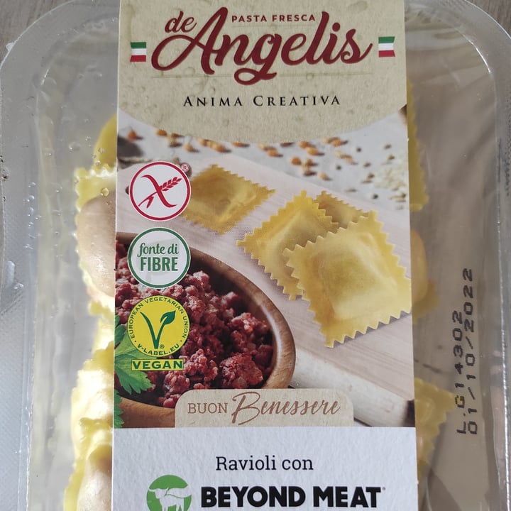 PASTA FRESCA de Angelis Ravioli con beyond meat Review abillion