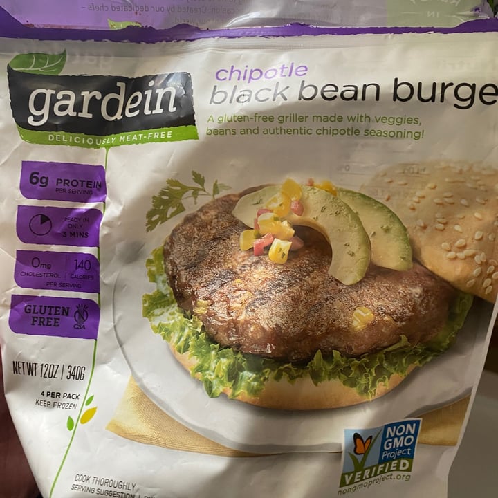 Gardein Chipotle Black Bean Burger Review abillion