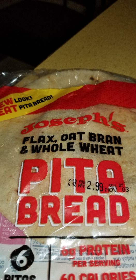Joseph's Pita Bread Reviews abillion