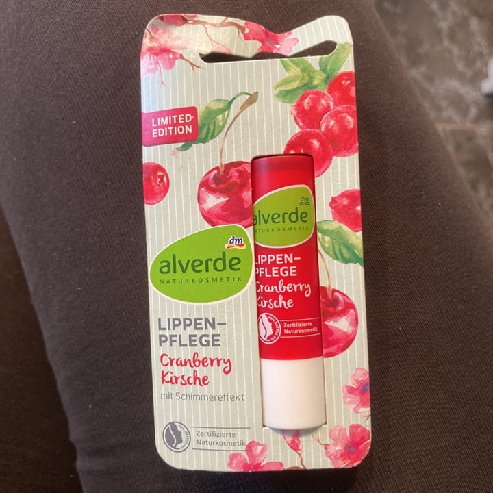 Alverde Naturkosmetik Cranberry Lip Balm Reviews abillion