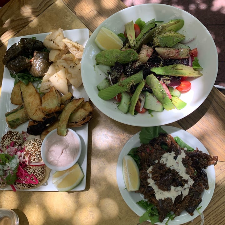 Maria's Greek Café Cape Town, South Africa Vegan Platter For Two Review