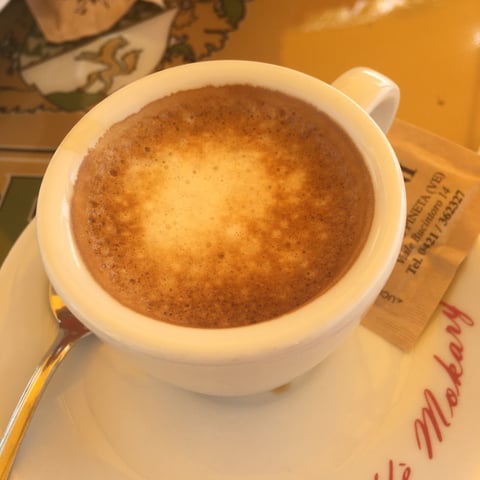 caffe espresso con latte di soia