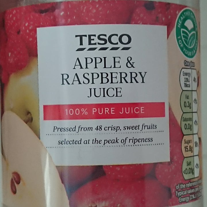Tesco Apple & raspberry juice Review abillion