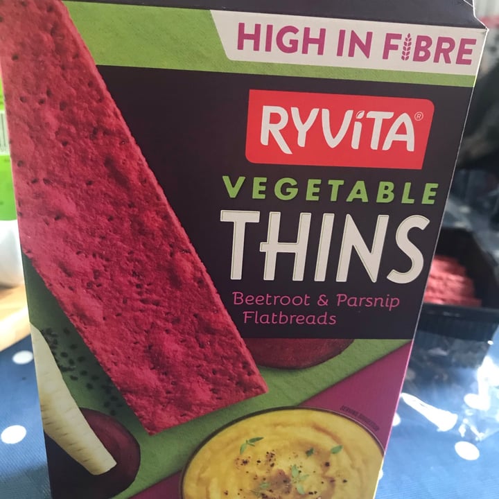 Ryvita Vegetable thins Review abillion