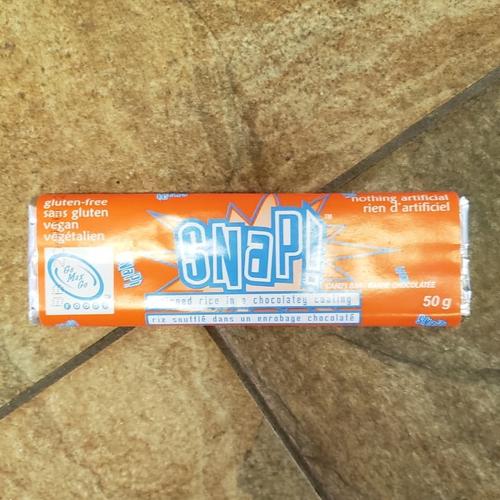 Go Max Go Foods Snap! Chocolate Bar Review abillion