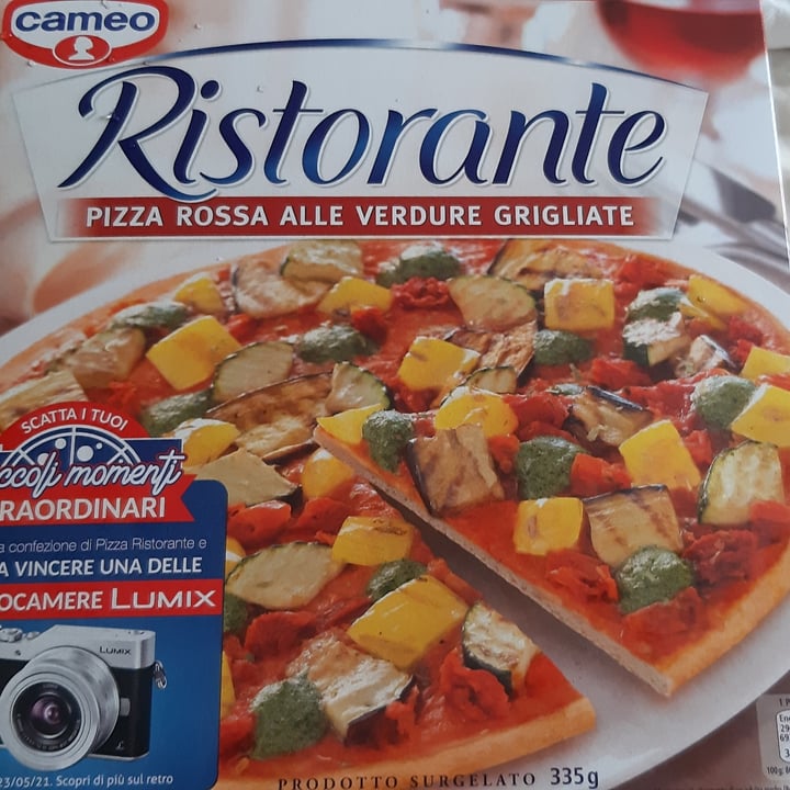 Cameo Pizza Rossa Alle Verdure Grigliate Review abillion