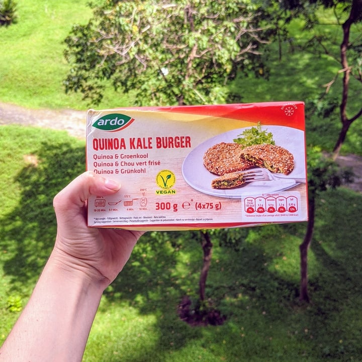 Ardo Quinoa Kale Burger Reviews abillion