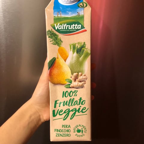 Valfrutta, 100% Frullato Veggie pera finocchi zenzero, wellness & probiotics, beverages, food, review