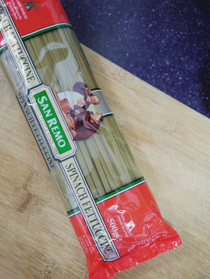 San Remo Spinach Fettuccine Review abillion