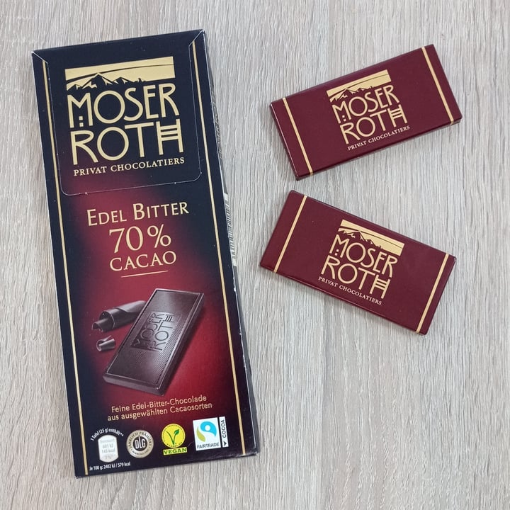 Moser Roth Edel bitter 70% cacao Review | abillion