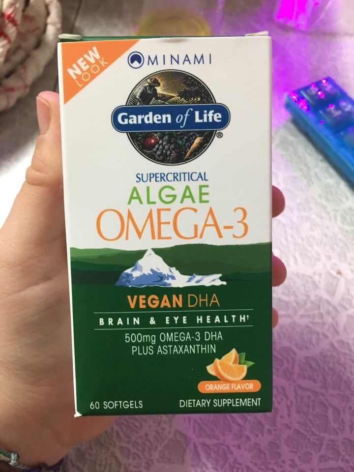 Garden of Life Algae Omega3 Vegan DHA Review abillion