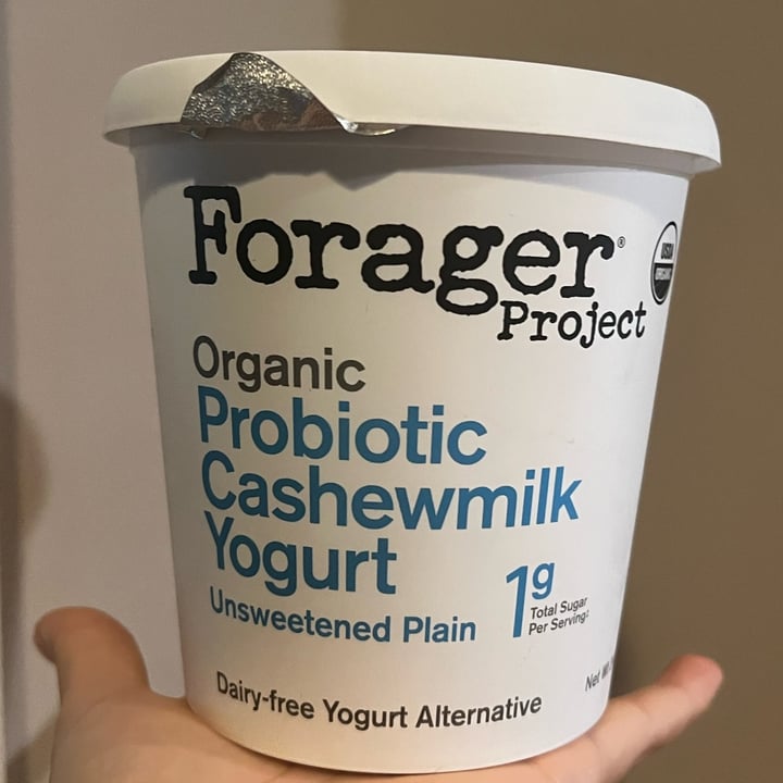 Forager Project organic probiotic cashewmilk yogurt unsweetened plain Reviews abillion