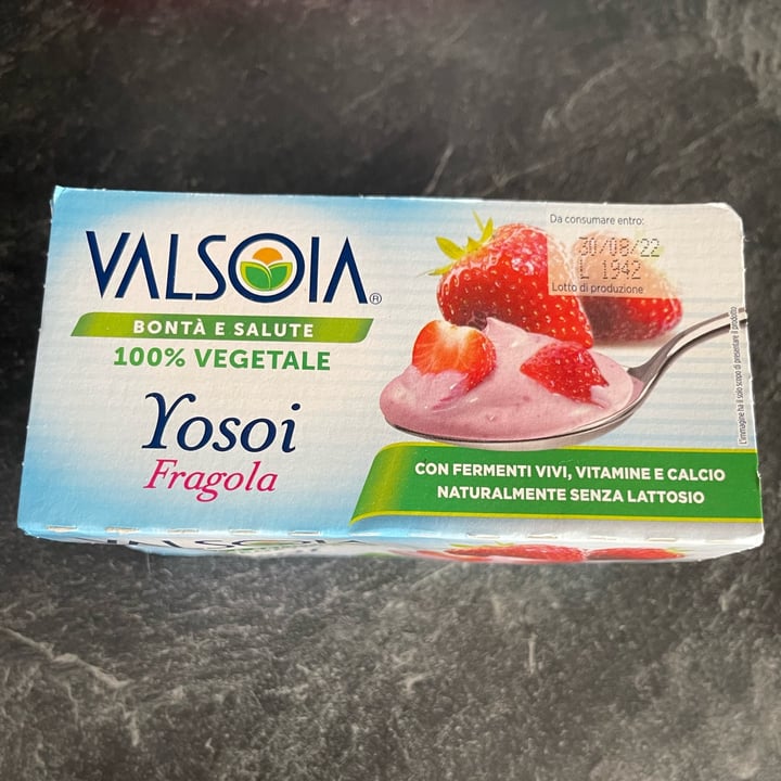 Valsoia Yogurt Yosoi Fragola Review Abillion