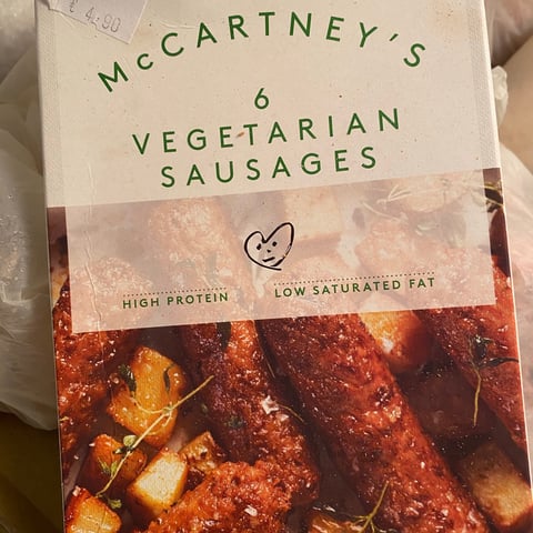 Linda McCartney's, 6 Vegetarian Sausages, meat, alternative eggs, meat & seafood, food, review