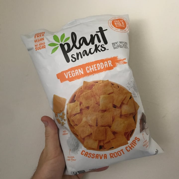 Plant Snacks Plant Snacks Vegan Cheddar Chips Review abillion
