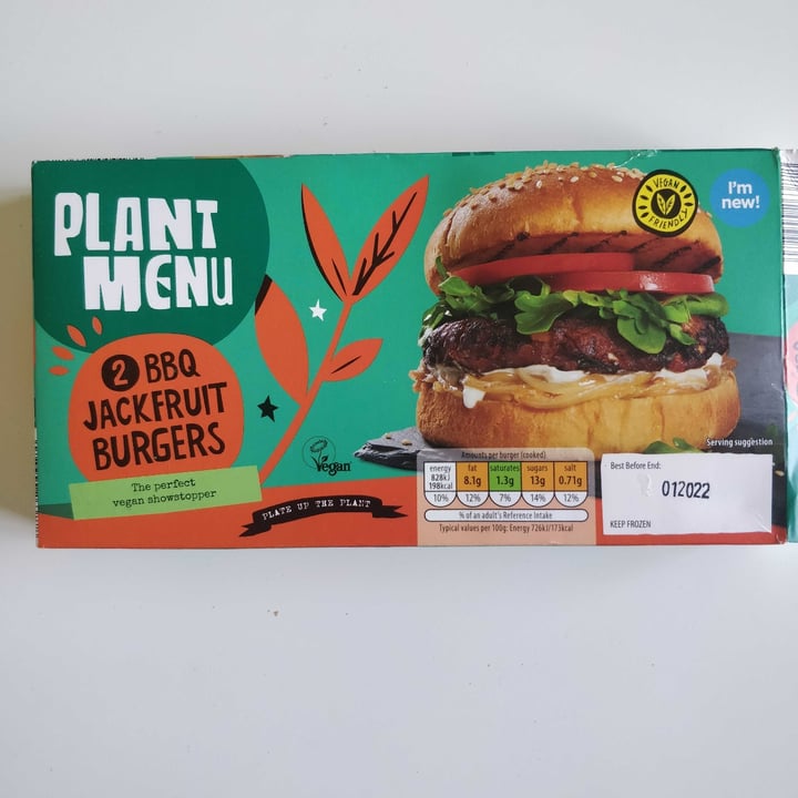 ALDI Plant Menu BBQ Jackfruit Burgers Reviews abillion