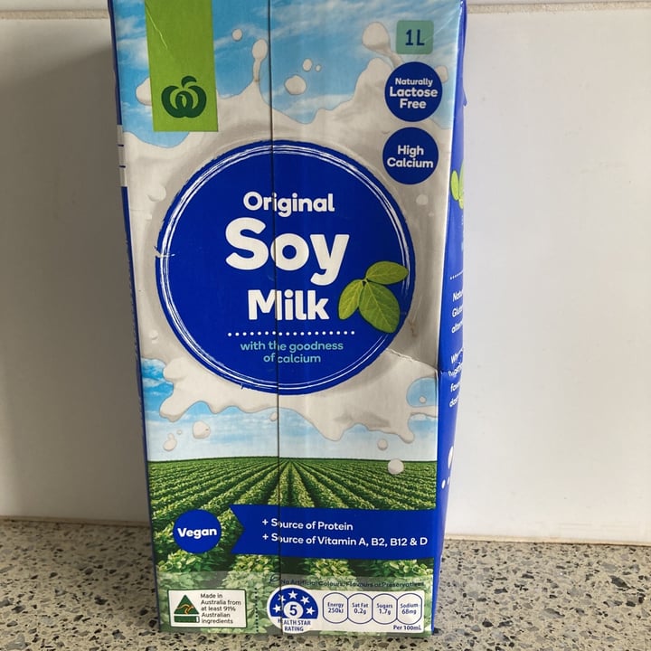 Woolworths (Australia) Soy Milk Review abillion