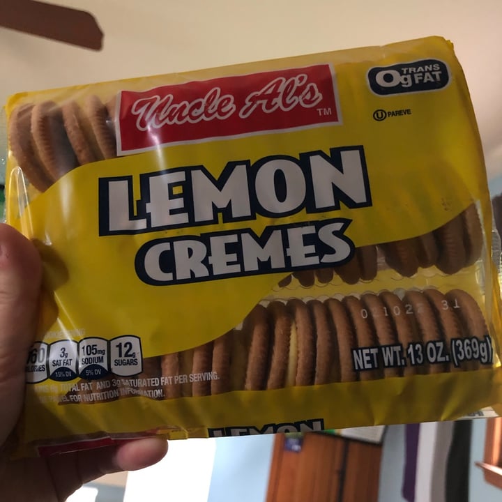 Uncle Ali’s Lemon Creme Sandwich Cookies Review abillion