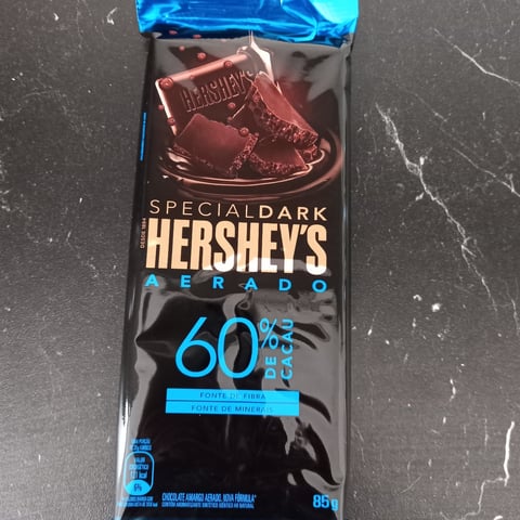 Hershey's, Special Dark Chocolate Aerado 60% de Cacau, chocolate, snacks, food, review