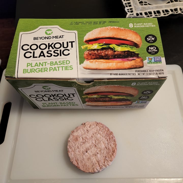 Beyond Meat Beyond Meat Cookout Classic Plantbased Burger Patties