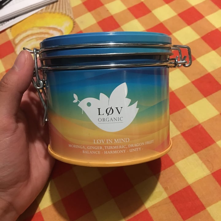 LØV ORGANIC Moringa, ginger, turmeric, dragon fruit tea Review abillion