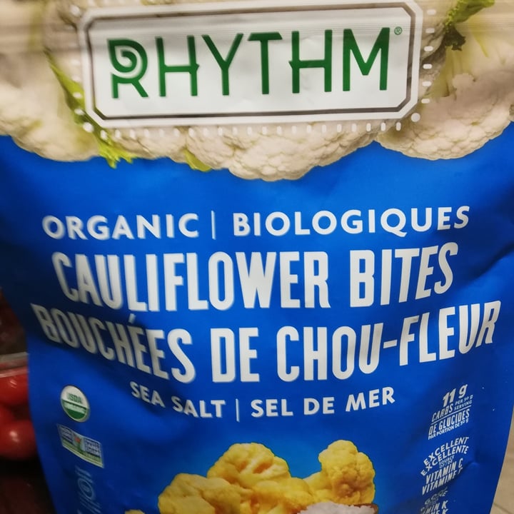 Rhythm Superfoods Organic Cauliflower Bites Sea Salt Review abillion